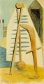 Baigneuse La plage de Dinard 1928 Kubismus